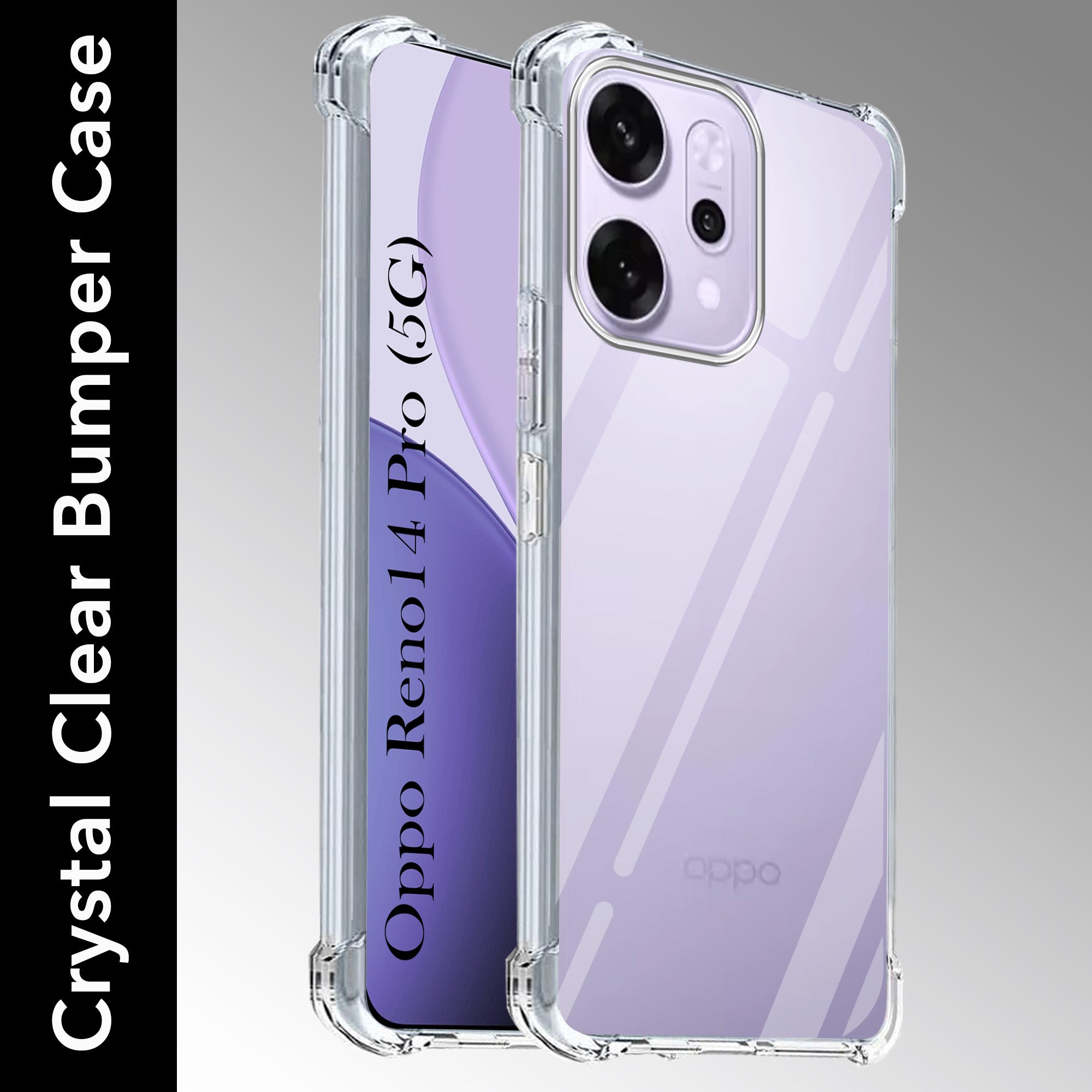 For Oppo Reno14 Pro 5G | Oppo Reno 14 Pro 5G Back Cover (Drop & Camera Protection | Hard Polycarbonate)