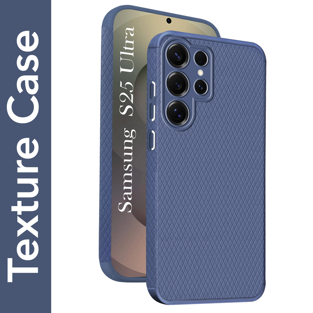 For Samsung Galaxy S25 Ultra Back Cover Case (Liquid Silicone | Side Grip | Camera Protection)