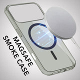 For Apple iPhone 17 Pro Back Cover Case Lifetime Anti-Yellow MagSafe Compatible Clear (Sleek Hard Crystal | Camera Protection and Shockproof)