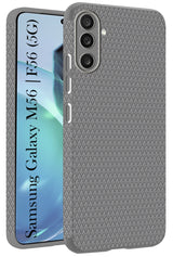 For Samsung Galaxy M56 | Samsung Galaxy F56 Back Cover Case (Liquid Silicone | Side Grip | Camera Protection)