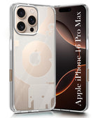 For Apple iPhone 16 Pro Max Back Cover (Silicone Matte Shockproof Case with Camera Protection | Soft and Flexible | Transparent)