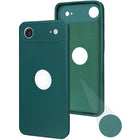 For Apple iPhone 17 Air Back Cover Case (Matte Finish Silicone with Inside Fiber cloth)