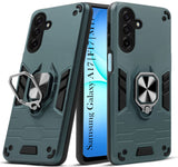 For Samsung Galaxy A17 | Samsung F17 | Samsung M17 5G  Back Cover Case (Shockproof Dual Layer Polycarbonate |Ring Holder Kickstand)