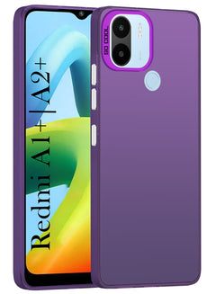 For Xiaomi Redmi A1 Plus | A2 Plus Hard Back Cover Case (Velvet Touch | Professional Glossy Finish | Camera Protection Bump)