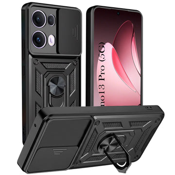 For Oppo Reno13 Pro | Oppo Reno 13 Pro Back Cover Case (Hybrid Dual Armor Polycarbonate)