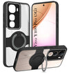 For Vivo Y400 Pro Back Cover Case with stand (Built-in Ring Holder Kickstand | Lifetime Anti Yellow | Camera Protection)