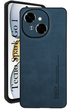 For Tecno Spark Go 1 Back Cover Case (Professional Vegan Leather | Camera Protection | Slim & Soft)