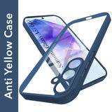 For Samsung Galaxy A55 5G  Back Cover Case (Lifetime Anti Yellow | Anti Scratch | Crystal Clear Shockproof)