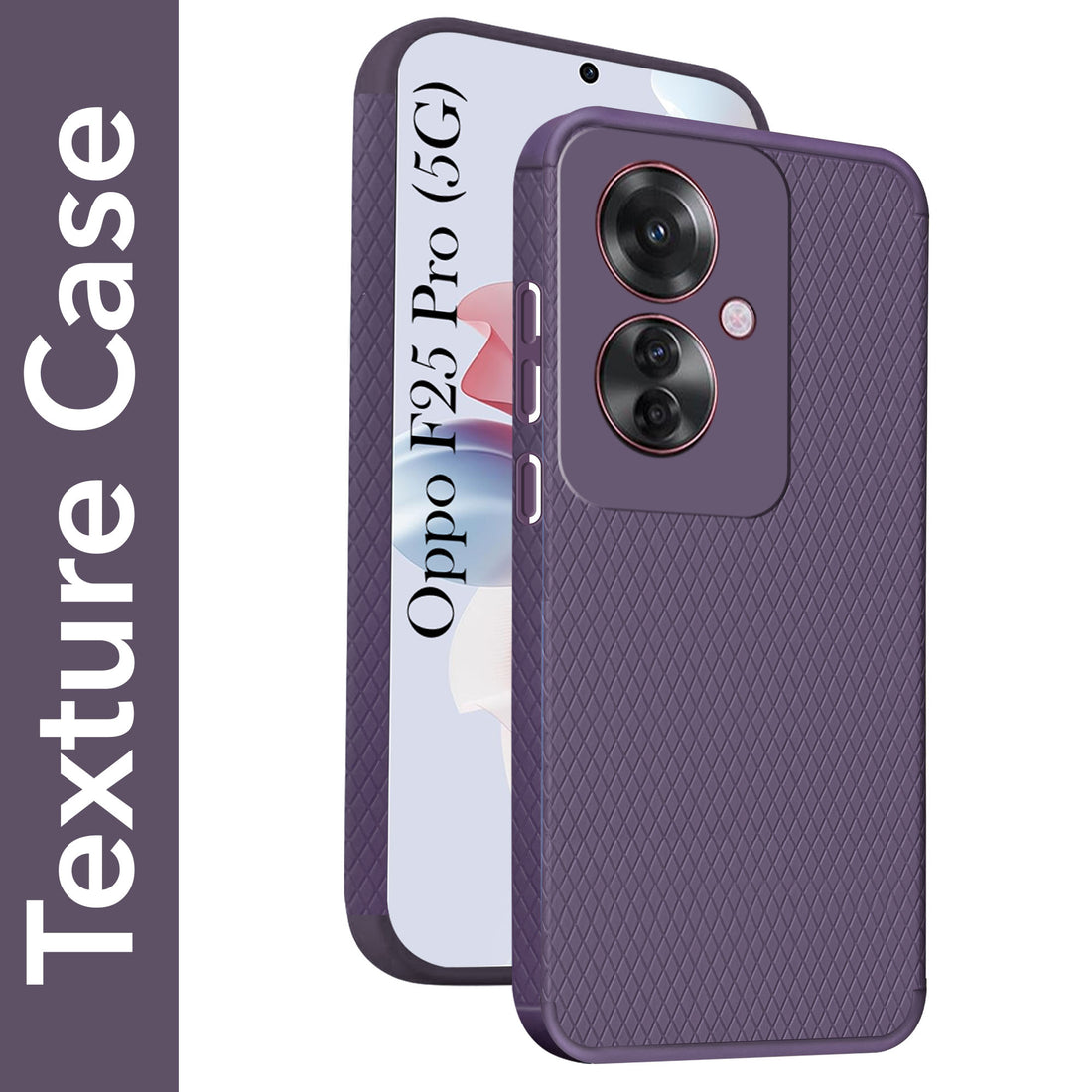 For Oppo F25 Pro 5G Back Cover Case (Liquid Silicone | Side Grip | Camera Protection)