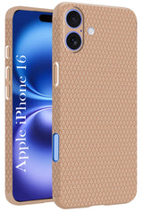 For Apple iPhone 16 Back Cover Case (Liquid Silicone | Side Grip | Camera Protection)
