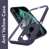 For Vivo iQOO Z9 Lite Back Cover Case (Lifetime Anti Yellow | Anti Scratch | Crystal Clear Shockproof)