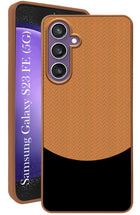 For Samsung Galaxy S23 FE 5G Back Cover Case (Elegant PU Leather Finish | Premium Minimalist Professional | Camera Protection Bump)
