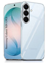 For Samsung Galaxy S26 5G Back Cover Case Silicone (Clear Shockproof Case with Camera Protection | Soft and Flexible | Transparent)