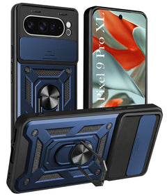 For Google Pixel 9 Pro XL Back Cover Case (Hybrid Dual Armor Polycarbonate)