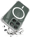 For Motorola Moto G67 Power | G57 Power Back Cover Shockproof Crystal-Clear (Magsafe Wireless Support | Drop & Camera Protection | Hard Polycarbonate)