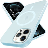 For Apple iPhone 12 Pro Back Cover Case (Frosted Matte Feel | MagSafe Compatible Wireless Charging | Polycarbonate Material)
