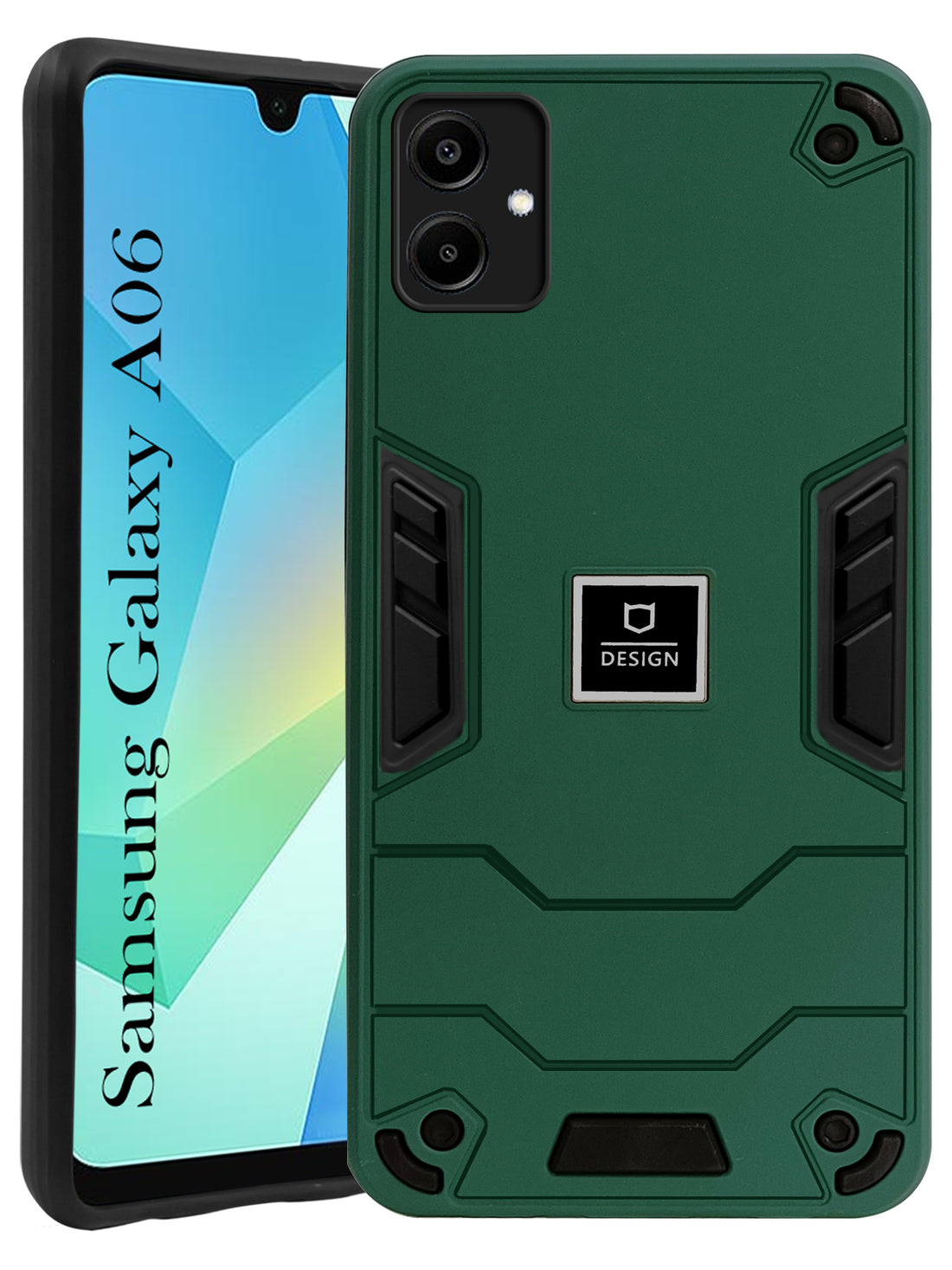 For Samsung Galaxy A06 Back Cover Case (Lightweight Hybrid Shockproof Polycarbonate)