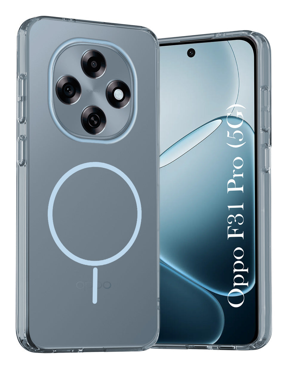 For Oppo F31 Pro Back Cover Case Silicone (Slim Paper Thin | Camera Protection Bump | Minimalist Professional | Soft Flexible)
