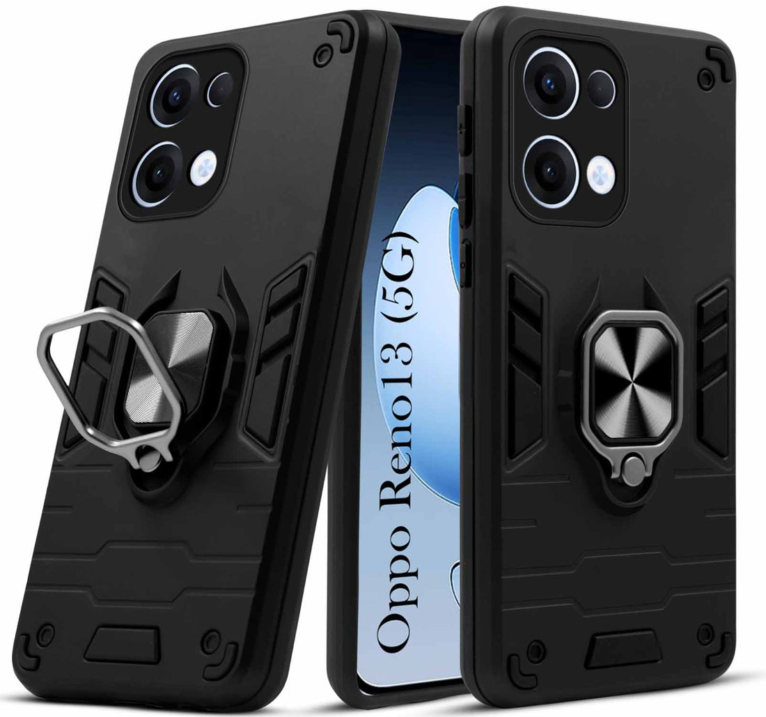 For Oppo Reno13 | Oppo Reno 13 Back Cover Case (Shockproof Polycarbonate Dual Layer Hybrid Armor)