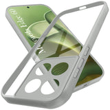 For Motorola Moto Edge 60 Back Cover Case (Lifetime Anti Yellow | Anti Scratch | Crystal Clear Shockproof)