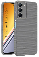For Realme P3x Back Cover Case (Liquid Silicone | Side Grip | Camera Protection)