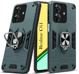 For Realme C61 | Realme Narzo N61  Back Cover Case (Shockproof Polycarbonate Dual Layer Hybrid Armor)