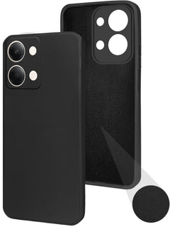For Vivo Y11 | Vivo Y21 5G Back Cover Case (Matte Finish Silicone with Inside Fiber cloth)