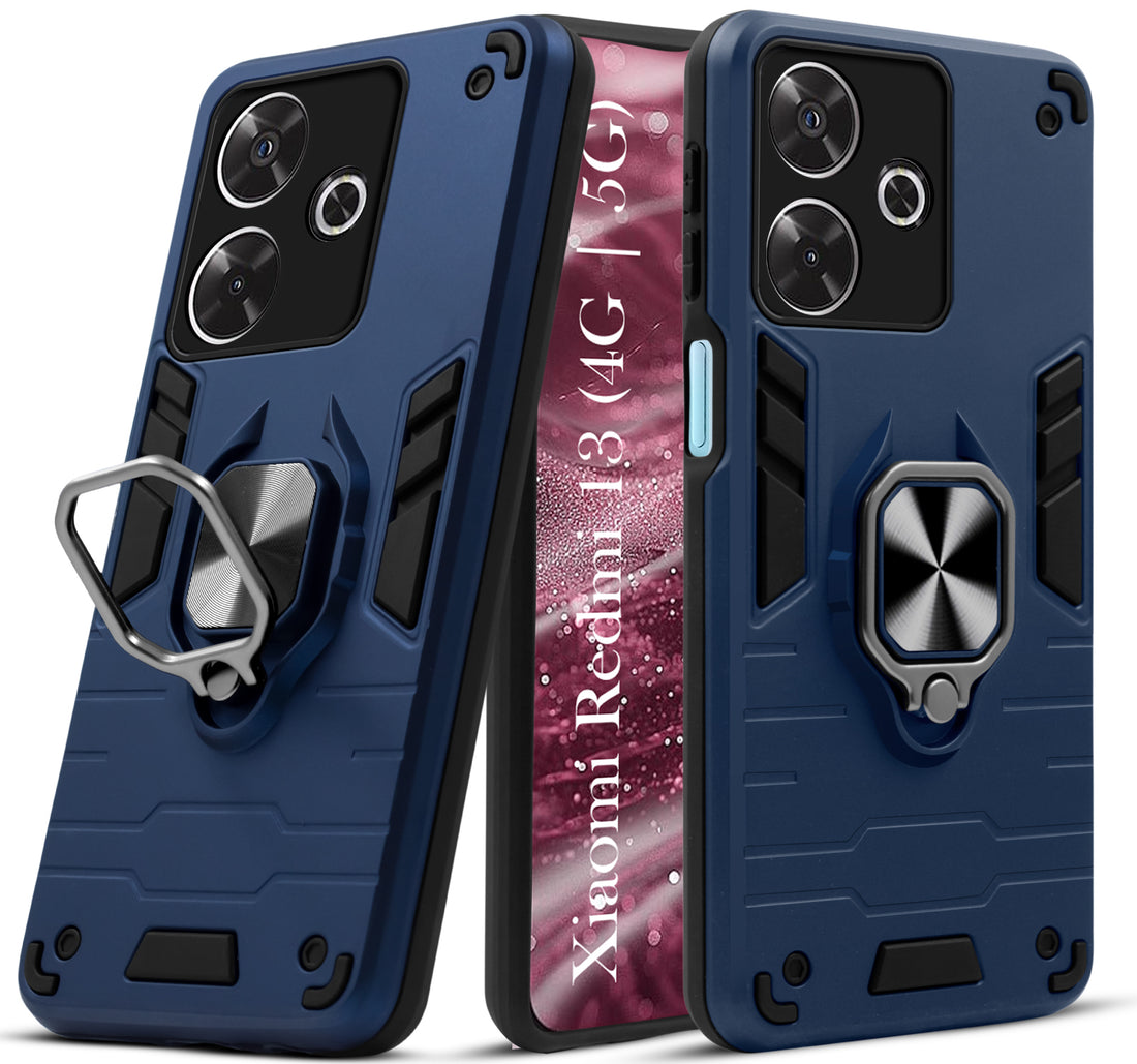 For Xiaomi Mi Redmi 13 4G | 5G Back Cover Case (Shockproof Polycarbonate Dual Layer Hybrid Armor)
