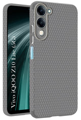 For Vivo iQOO Z10 Lite Back Cover Case (Liquid Silicone | Side Grip | Camera Protection)