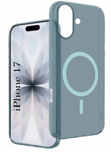 For Apple iPhone 17 Back Cover Case (Frosted Matte Feel | MagSafe Compatible Wireless Charging)