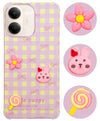 For Vivo Y05 4G Back Cover Case (3D Cute Cartoons | Hard Back Side Soft | Matte Premium Finish | HD Printing)