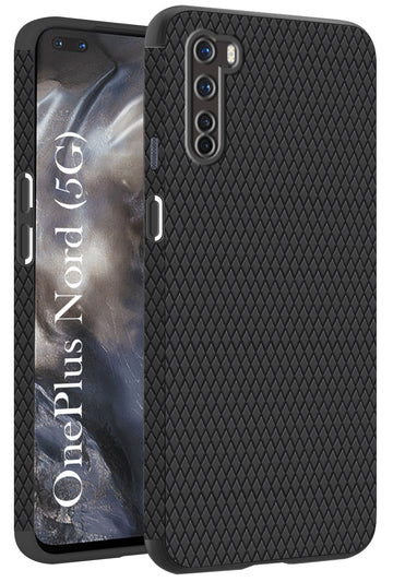 For Oneplus Nord 5g Back Cover Case (Liquid Silicone | Side Grip | Camera Protection)