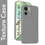 For Motorola Moto Edge 40 Back Cover Case (Liquid Silicone | Side Grip | Camera Protection)