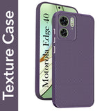 For Motorola Moto Edge 40 Back Cover Case (Liquid Silicone | Side Grip | Camera Protection)
