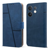 For Vivo V60 | Vivo T4 Pro Flip Cover Case ( Stitched Leather with Magnetic Closure)