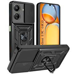 For Redmi 13C 4G Back Cover Case (Hybrid Dual Armor Polycarbonate)