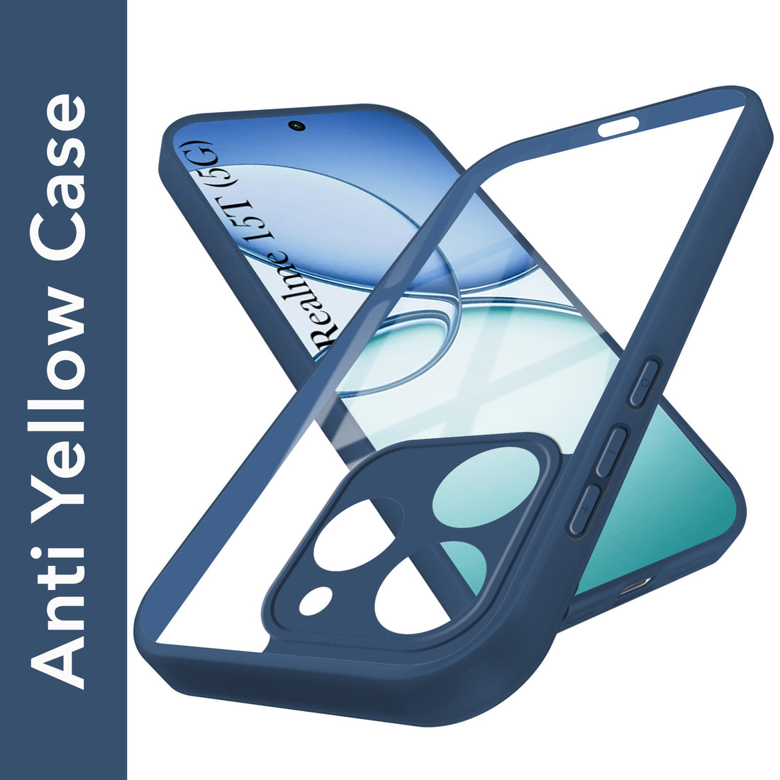 For Realme 15T | Realme Narzo 90 Back Cover Case (Lifetime Anti Yellow | Anti Scratch | Crystal Clear Shockproof)