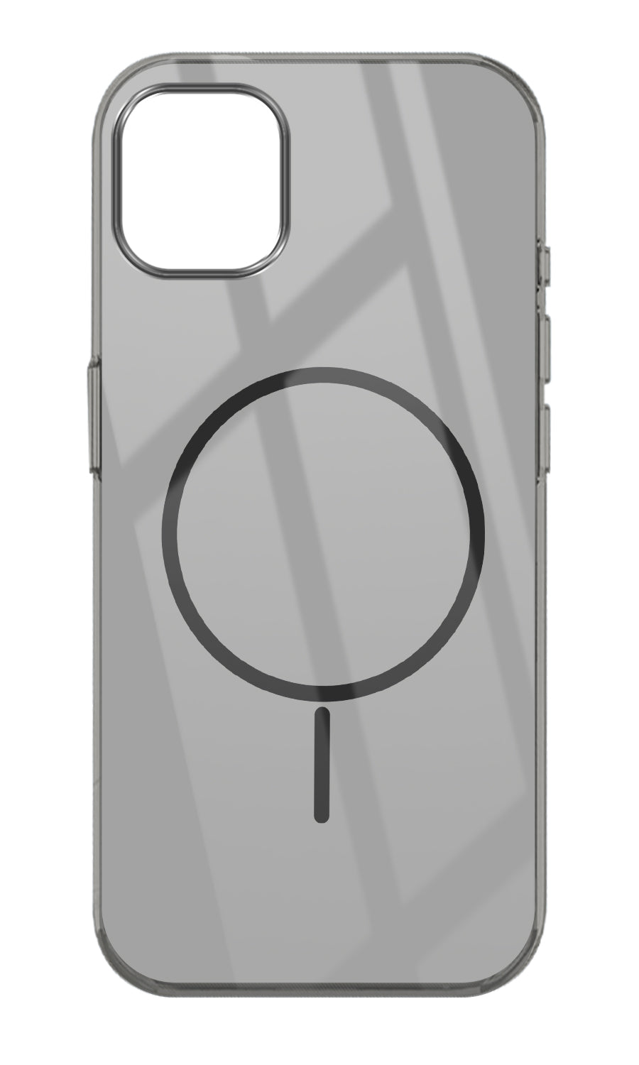 For Apple iPhone 11 Back Cover Case (Crystal Clear Case | MagSafe Wireless Charging Support | Hard Anti Yellow | Camera Protection Bump)