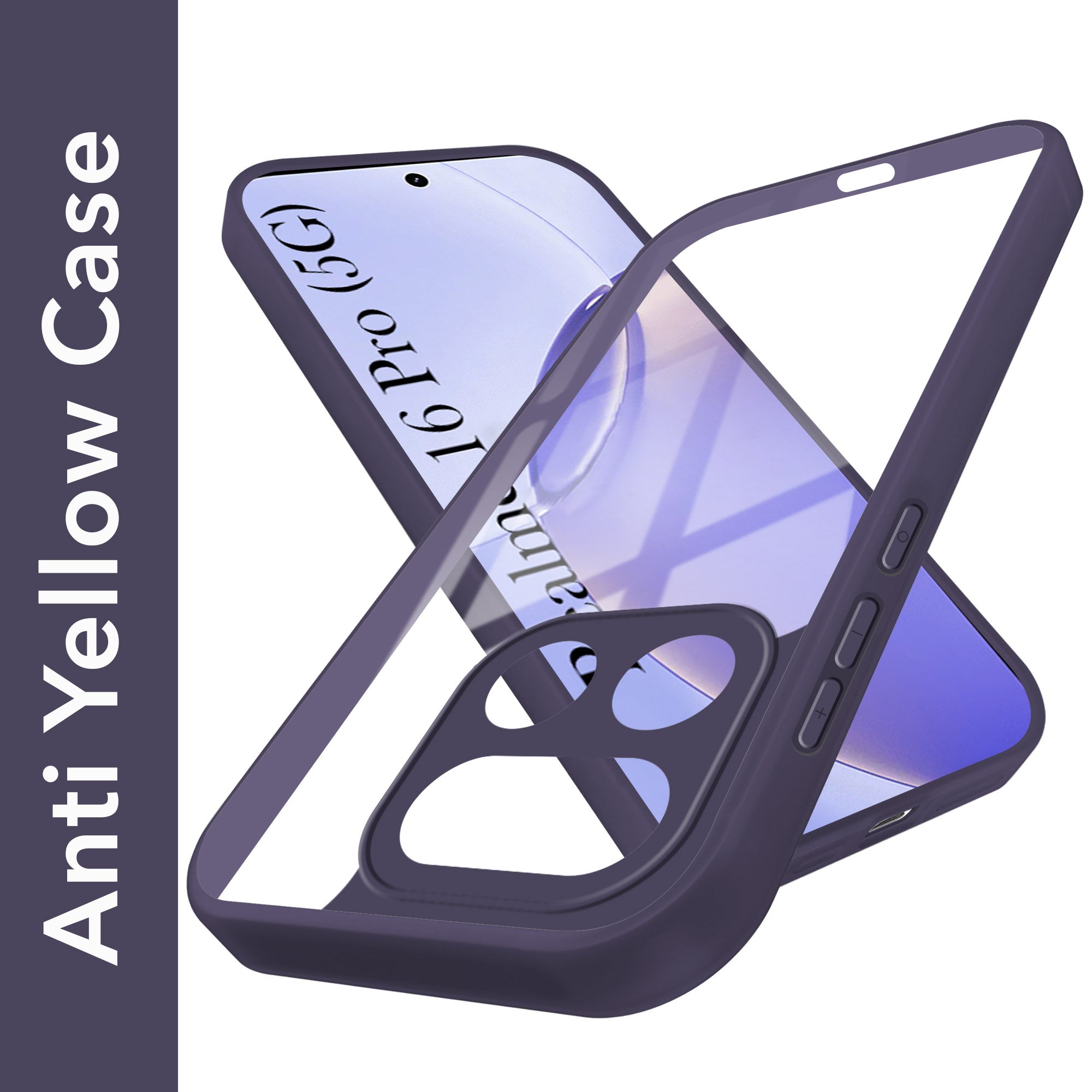 For Realme 16 Pro Back Cover Case Ultra-Hybrid (Lifetime Anti Yellow | Anti Scratch | Crystal Clear Shockproof)