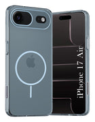For Apple iPhone 17 Air Back Cover Case Silicone (Slim Paper Thin | Camera Protection Bump | Minimalist Professional | Soft Flexible)