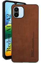 For Xiaomi Redmi A1 | Redmi A2  Back Cover Case (Professional Vegan Leather | Camera Protection | Slim & Soft)