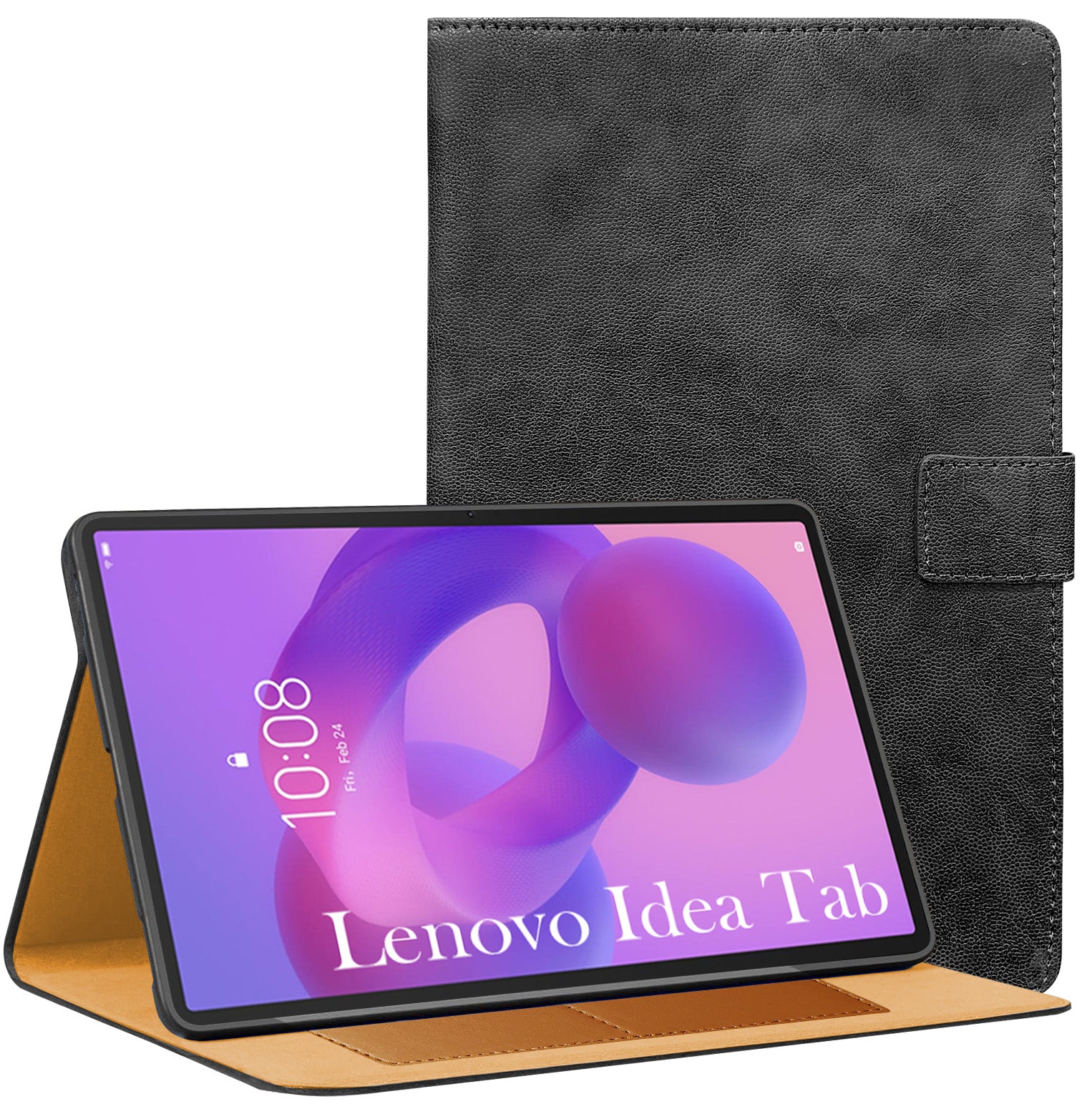 For Lenovo Idea Tab 11 Inch TB336FU/TB336ZU Flip Cover Folio Cover (PU Leather | Multi-Angle Smart Stand | Card Storage Slots | Silicone Back Pouch)