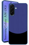 For Samsung Galaxy A36 5G Silicone Finish Back Cover Case (Premium Minimalist Professional Feel | Camera Protection Bump)