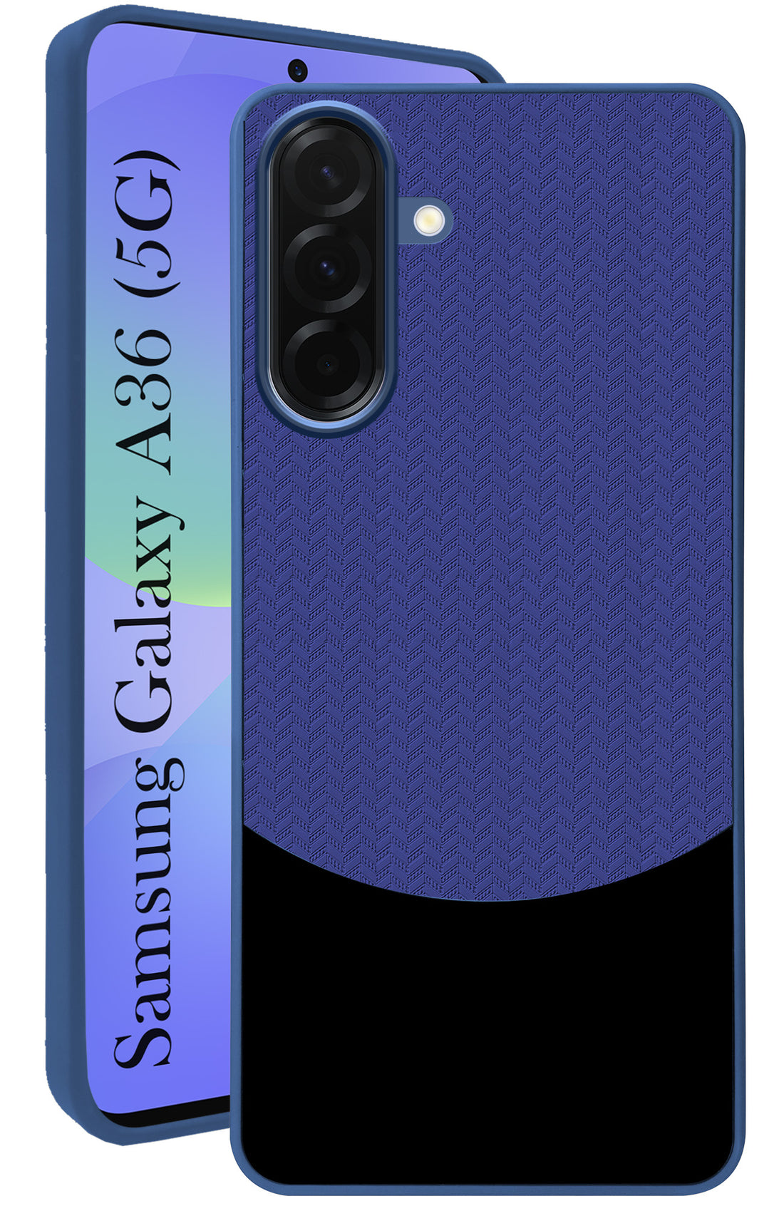 For Samsung Galaxy A36 5G Silicone Finish Back Cover Case (Premium Minimalist Professional Feel | Camera Protection Bump)