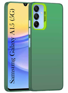 For Samsung Galaxy A15 5G Hard Back Cover Case (Velvet Touch | Professional Glossy Finish | Camera Protection Bump)