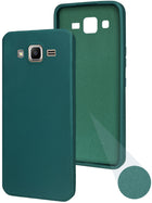 For Samsung Galaxy J2 Prime Back Cover ( Silicone Clear Shockproof Case with Camera Protection | Soft and Flexible | Transparent)