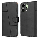For Oppo Reno14 5G | Oppo Reno 14 5G  Flip Cover Case (Stitched Leather with Magnetic Closure)