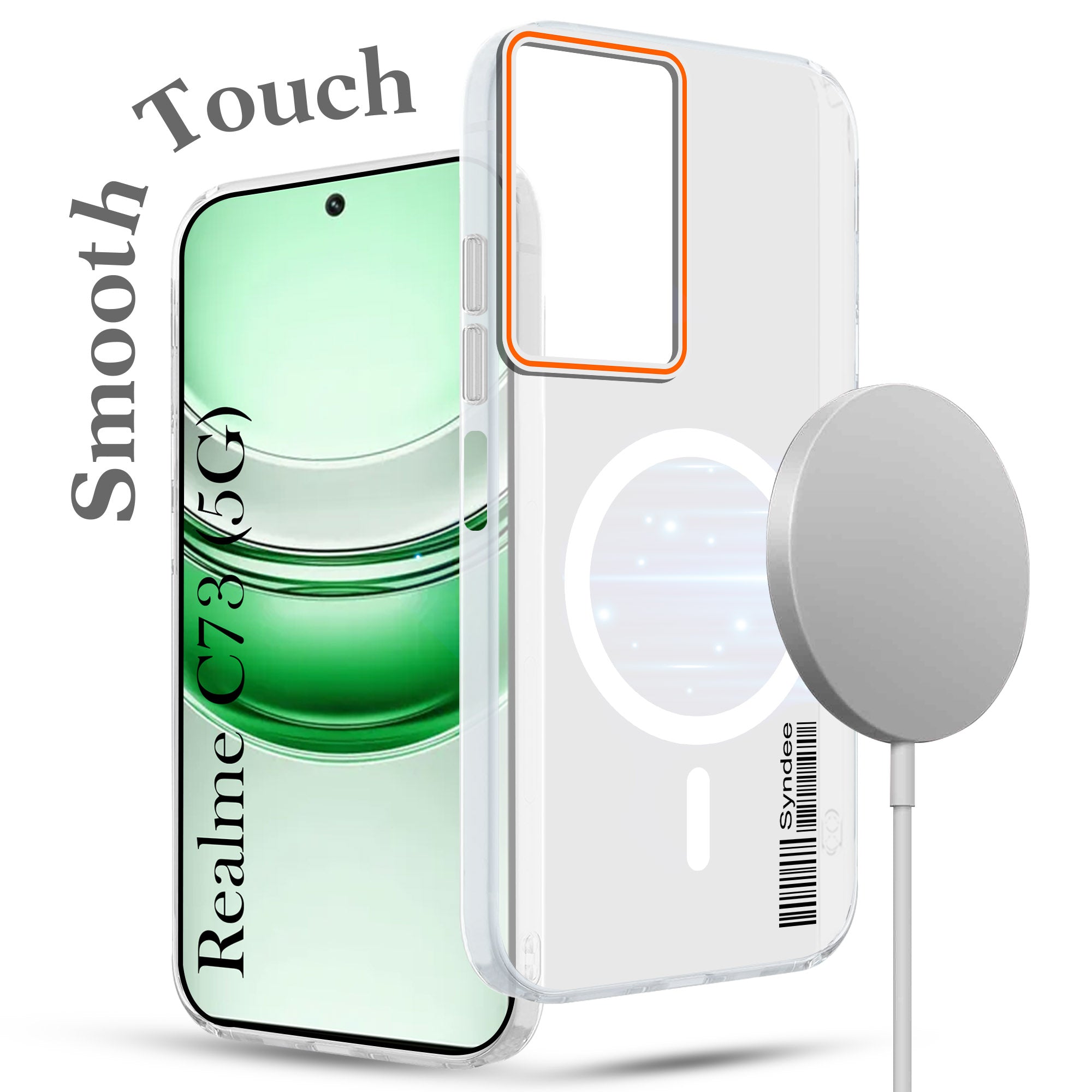 For Realme C73 Back Cover Case (Soft Touch | Camera Bump Protection | MagSafe Compatible | Matte Finish)