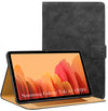 For Samsung Galaxy Tab A7 (2020) 10 Inch SM-T500/T505/T505N Flip Cover Folio Cover (PU Leather | Multi-Angle Smart Stand | Card Storage Slots | Silicone Back Pouch)