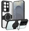 For Samsung Galaxy S26 Ultra Back Cover Case with stand (Built-in Ring Holder Kickstand | Lifetime Anti Yellow | Camera Protection)